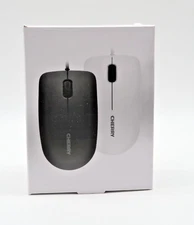 Cherry Mc 1000 Mouse Optical Cable Black Usb 2.0 1200 Dpi Scroll New