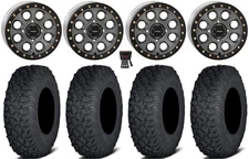 System 3 SB-7 14" Wheels Ti (4+3) 30" Coyote Tires Sportsman5508501000