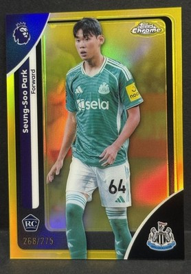 2026 Topps Chrome Premier League Newcastle RC Seung-Soo Park