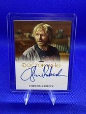 Doctor Who Rittenhouse Series 11-12 Autograph Card - Christian Rubeck as Erik
