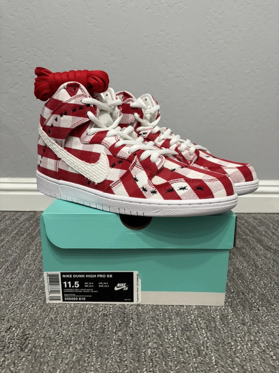 Nike Dunk Pro SB High Sport Red for Sale | Authenticity Guaranteed