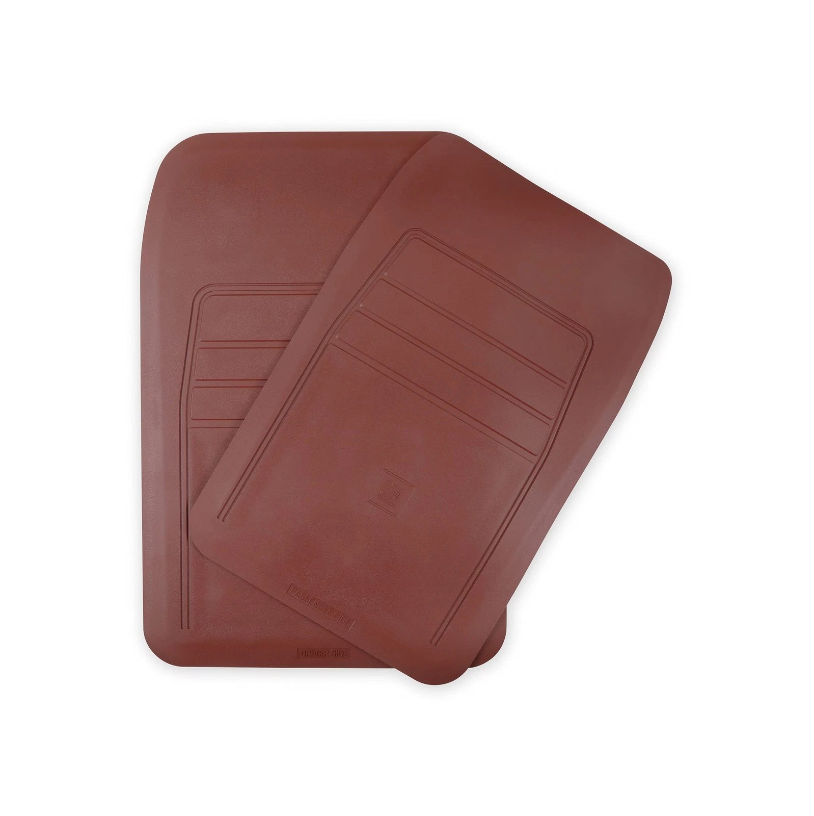 Brothers Trucks 05-200MN Floor Mat Set - Maroon
