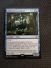 mtg ethereal investigator commander innistrad: crimson vow