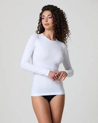 Jadea Damen Shirt Langarm Neckholder Art 4055