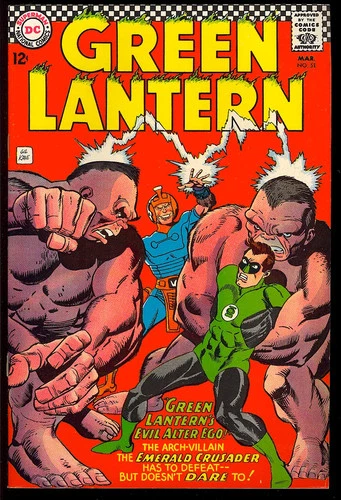 Green Lantern #51 Very Nice Silver Age Superhero Vintage DC Comic 1967 FN+
