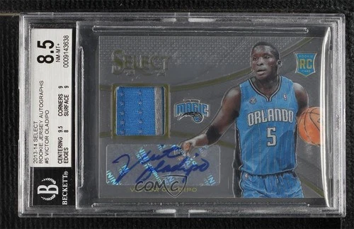 2013-14 Panini Select Rookie Jersey Auto Victor Oladipo #5 BGS 8.5 Auto RC