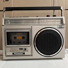 Panasonic RX-1460 Vintage Boom Box AM/FM Radio Cassette Player & Recorder Works!