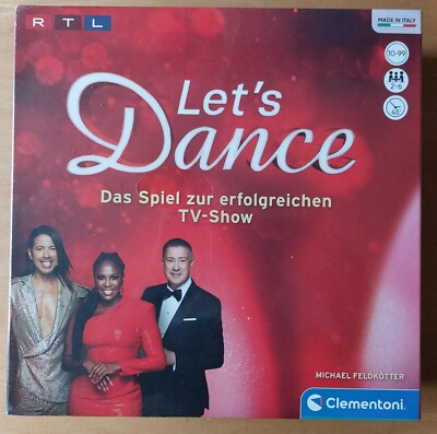 Clementoni RTL Let's Dance, Partyspiel, Brettspiel * NEU
