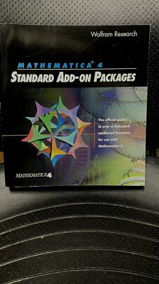 Mathematica 4.0 Standard Add-On Packages Paperback Wolfram Resear