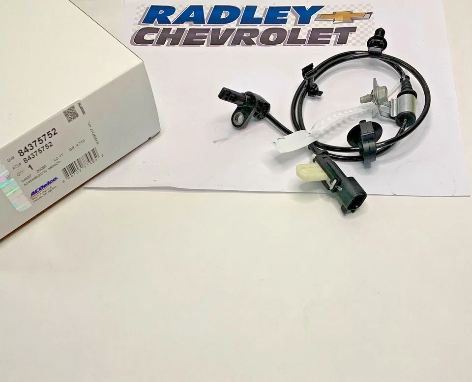 НОВЫЙ OEM GM CHEVROLET GMC ABS ДАТЧИК СКОРОСТИ КОЛЕСА СПРАВА 84375752 - Изображение 2 из 2