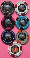 CLOSED Pick 1 Harley Davidson Full Color Poker Chip Cox's HD in South Carolina