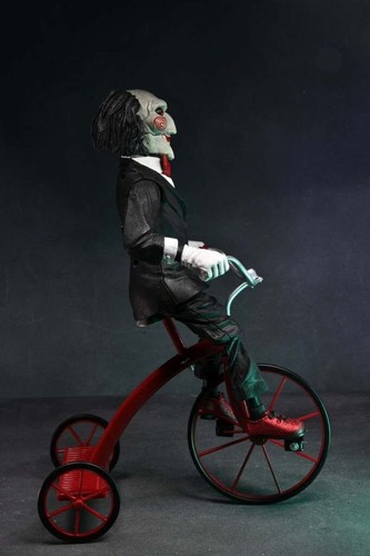Action Figure Saw Billy Puppet Triciclo Enigmista - Foto 6 di 9