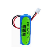 3.0V 2500mAh CR17450 Battery Non-rechargeable Battery with 2.54 White Plug