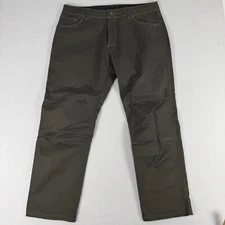 Kuhl Pants Mens 38x32 Beige Rydr Twill Hiking Camp Trail Rugged Chore Work EUC