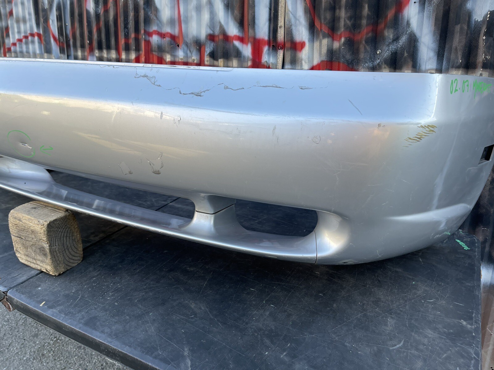 2002 2003 2004 2005 2006 2007 Maserati Spyder Rear Bumper Cover OEM