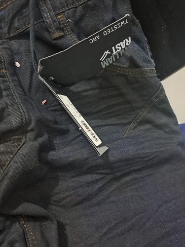 William Rast Men's Dirty Blue Button Flay Arc Denim Jeans Sz 30x34 - Picture 8 of 8