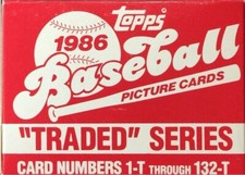 1986 Topps Traded  