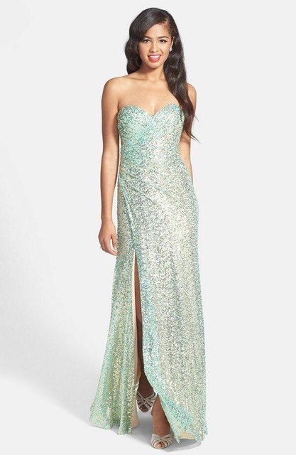 la femme sequin dress