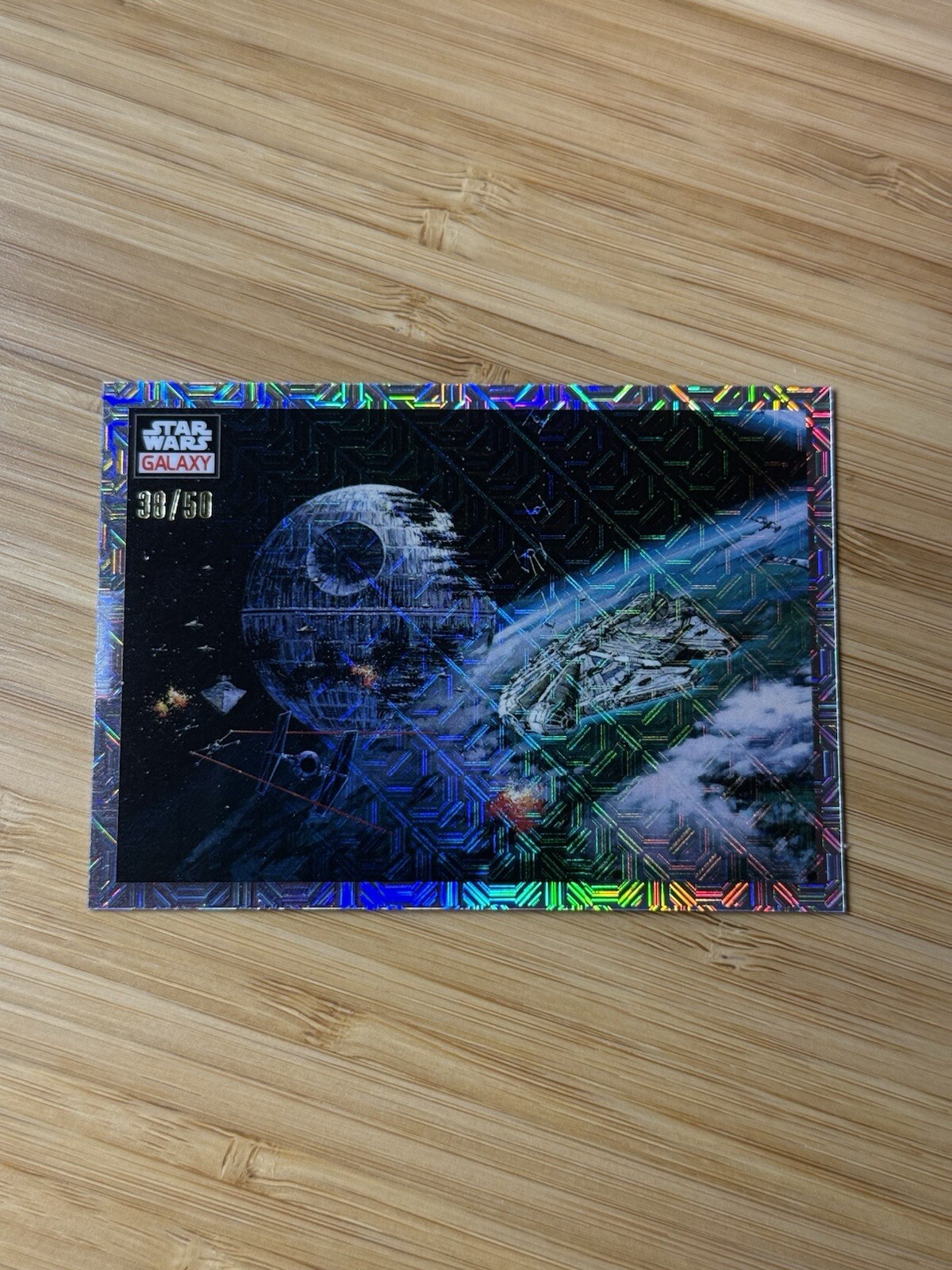 2023 STAR WARS TOPPS CHROME GALAXY MOJO /50 BATTLE OF ENDOR