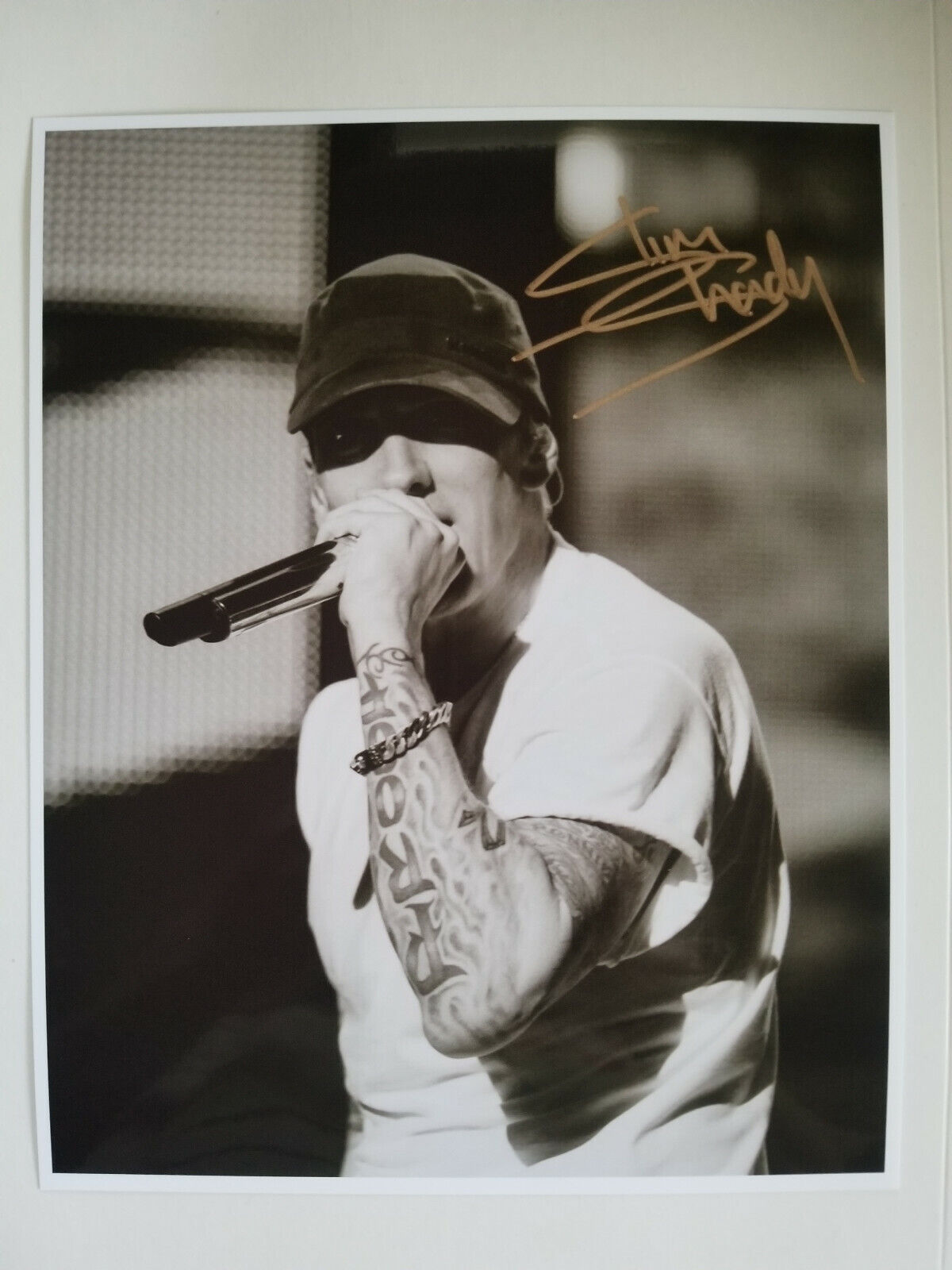 Eminem Signed 8x10 Photo RP - Free ShipN!! Slim Shady