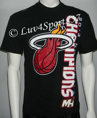 NWT Miami HEAT 2013 NBA Finals Champions Shirt MEN Small S | eBay