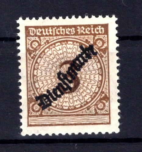 Dr-Dienst 99aII Pe Russiger Pressure E Parallelerscheinung MNH Unstamped