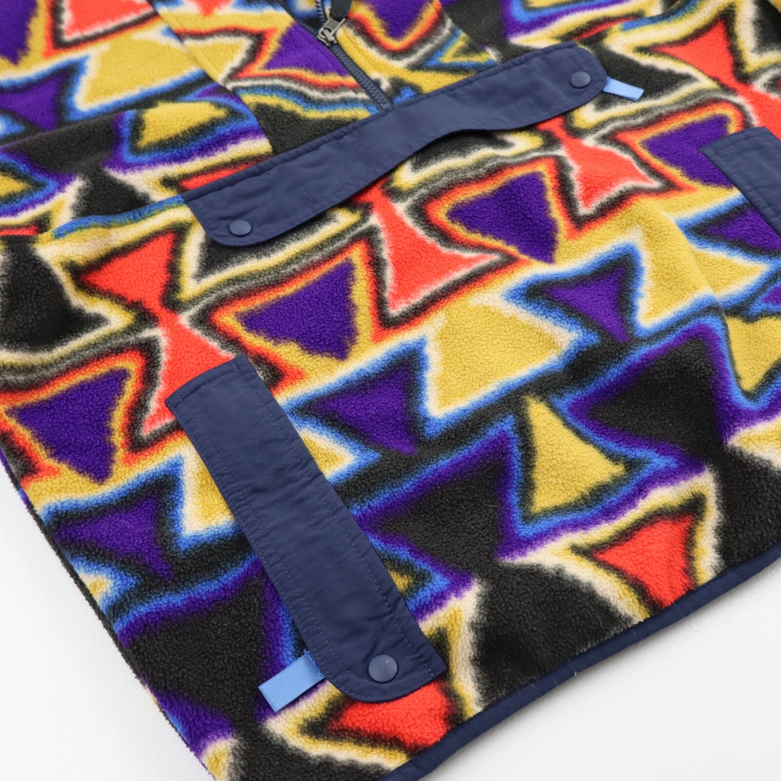 patagonia aztec catalan synchilla pullover fleece jacket