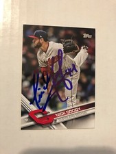 Texas Rangers NICK GOODY Signed 2017 Topps Card