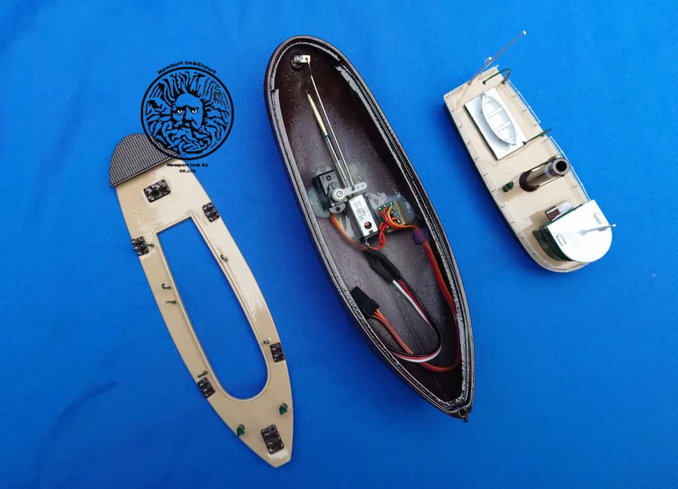 WarII Tugboat Miranda Steam Tug Boat 1:200/1:48 - 178mm/437mm RC Model Ship Kit - Image 4 of 4