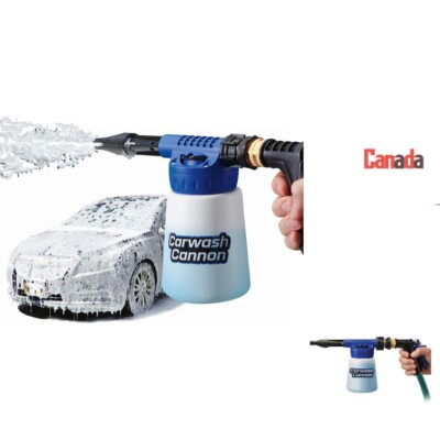 Professional Foam Blaster Nozzle Gun - 5 Spray Settings, Easy to Use, No Residue