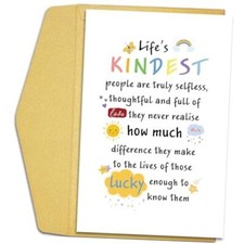 Cute Appreciation Card for Men Women, Thank You Card for Doctor Kindest People
