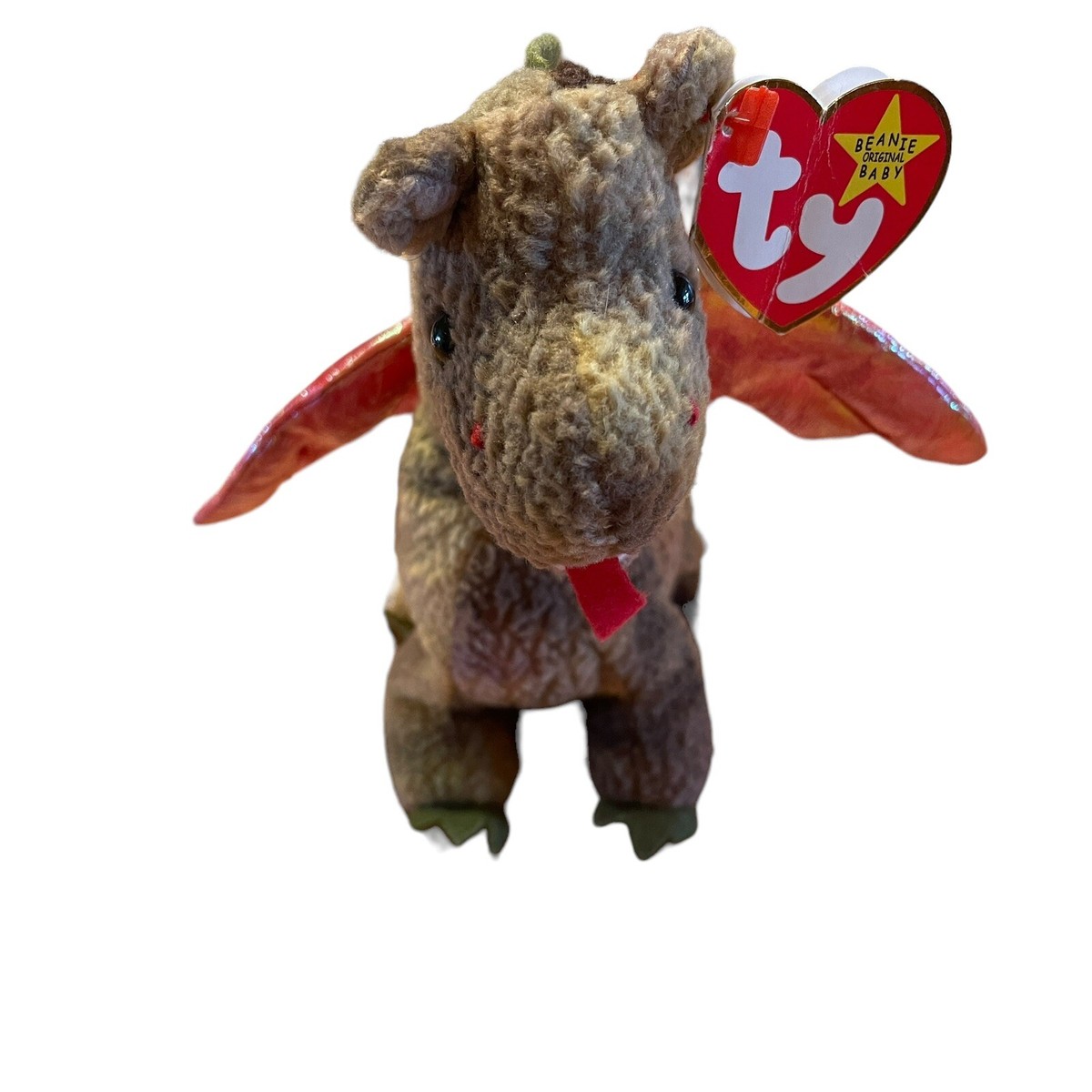 RETIRED, VINTAGE, RARE - SCORCH THE DRAGON, TY BEANIE BABY - LOTS