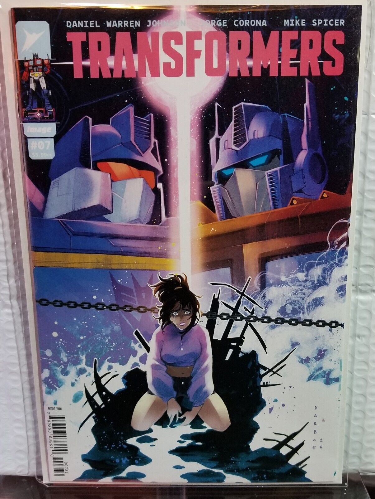 Transformers #7 - 1:10 Incentive - Karen Darboe variant