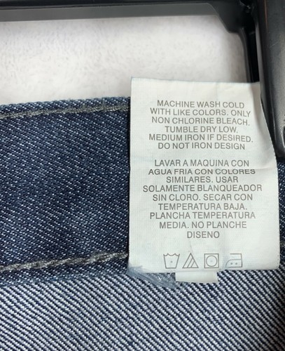 Herren BEVERLY HILLS POLO CLUB Jeans blau Denim gerader Schnitt Größe 34x30 super Zustand - Bild 11 von 12