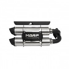 MBRP POLARIS RZR XP1000 RS1 18-23 DUAL SLIP-O...