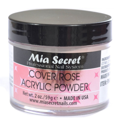 Mia Secret Cover Rose Acrylic Powder 0.5 , 1 , 2 , 4 , 8 oz - CHOOSE YOUR SIZE