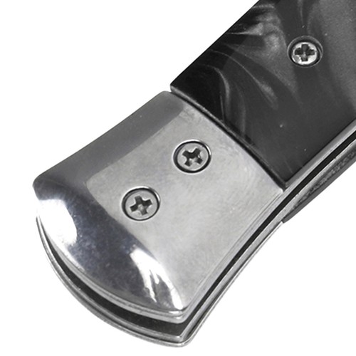 Folding Spring Camping Fork One Button Flick Pocket Size Automatic Spring Fork - Picture 14 of 22