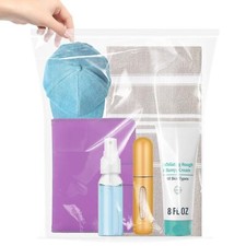 Extra Large Zipper Plastic Bags 3 Gallon 10 Pack Heavy-Duty BPA-Free