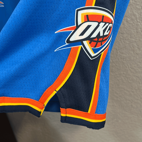 RB21 Nike authentic NBA Oklahoma basketball shorts size large - Picture 7 of 11