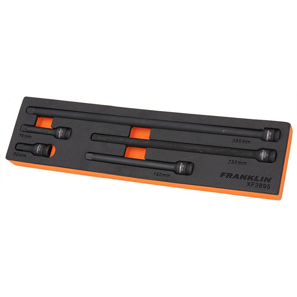 3/8"" Drive Impact Extension Bar Set 5 Pce Franklin Tools XF3895