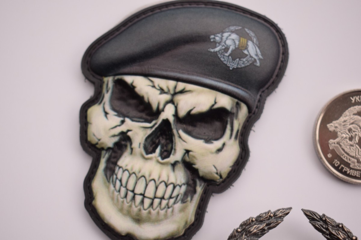 Special Operations Forces Beret Hat Ukraine Army Badge Cockade New Metal