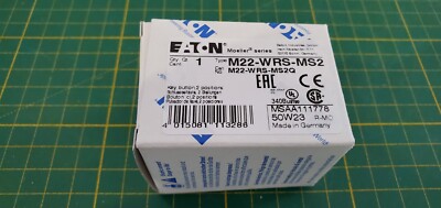 Eaton 111778 M22-WRS-MS2 RMQ Titan Schlüsselschalterkopf 22mm 2 Positionen