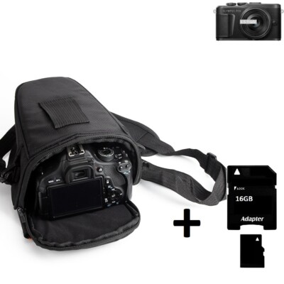 Colt Kameratasche für Olympus PEN E-PL10 +16GB Speicherkarte Fototasche Materia