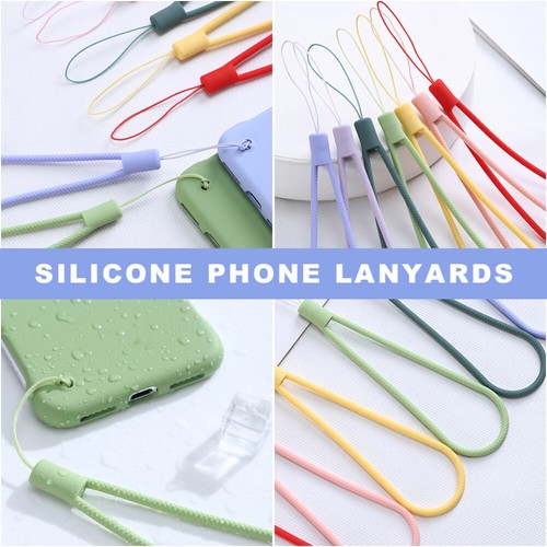 7pcs Elastic Silicone Short Anti-Lost Universal Wrist Lanyard - 第 2/12 張圖片
