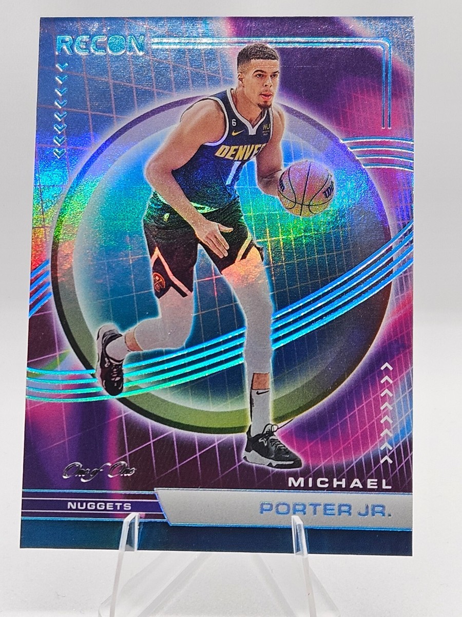 2022-23 Panini Recon - Michael Porter Jr. #10 Holo Platinum 1/1 | eBay