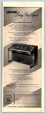 1952 Lester Betsy Ross Spinet Piano 5"x13.5" Print Ad  B 