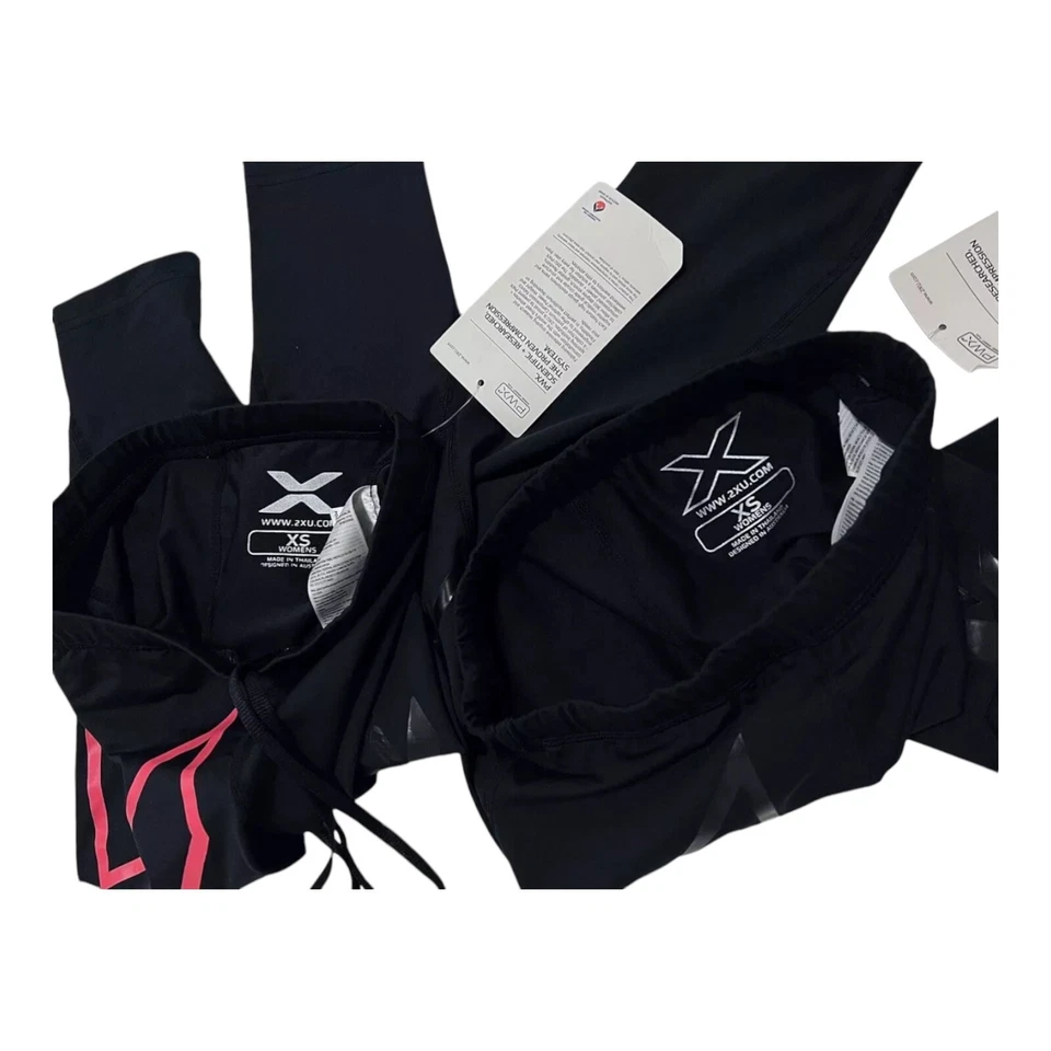 Women’s 2XU Compression Running Workout Tights PWX Muscle Recovery XS - Image 2 of 3