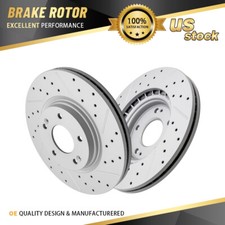 Front Brake Rotors Set For 2021-2025 Hyundai Elantra 2020-2025 Sonata Kia K5