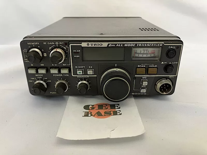 KENWOOD TRIO TR-9000G ALL Mode transceiver Amateur Ham Radio Tested Working Used