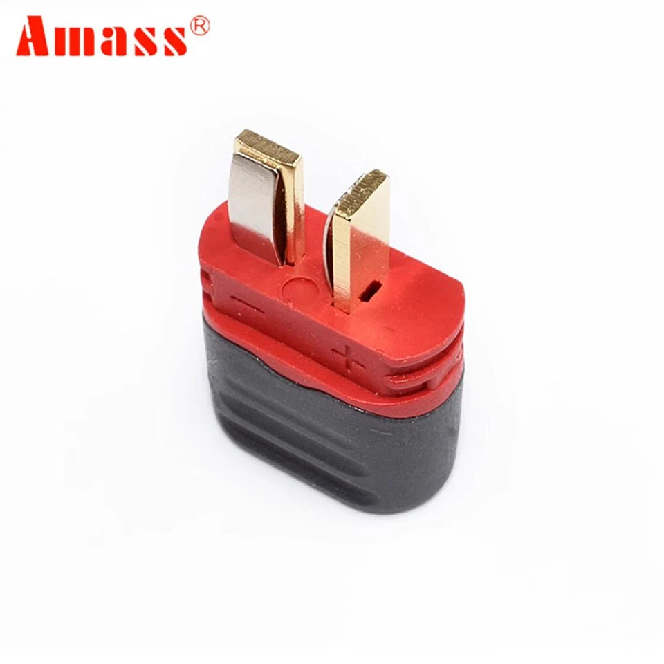 Conectores Amass T Plug macho hembra estilo Deans para RC LiPo batería coche avión Foto 4 de 4